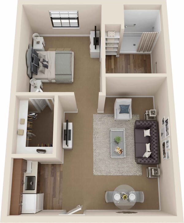 Riverside floor plan