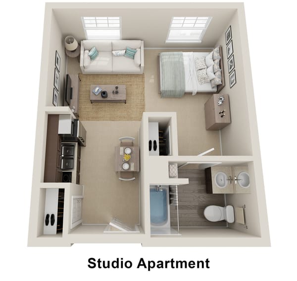 Studio Apartment