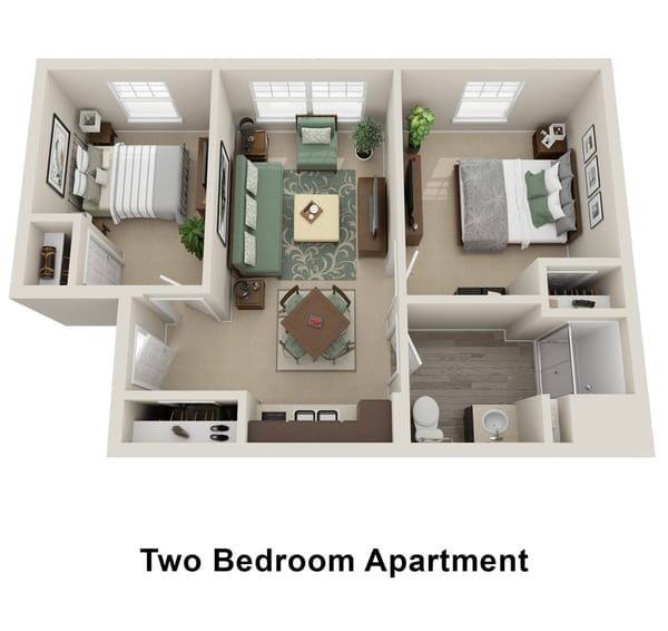 Two Bedroom Apartment
