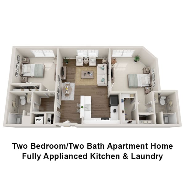 Two Bedroom Apartment Home