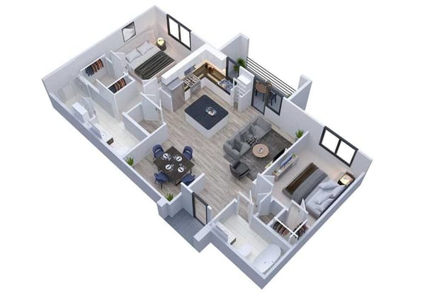 The Carlisle floor plan