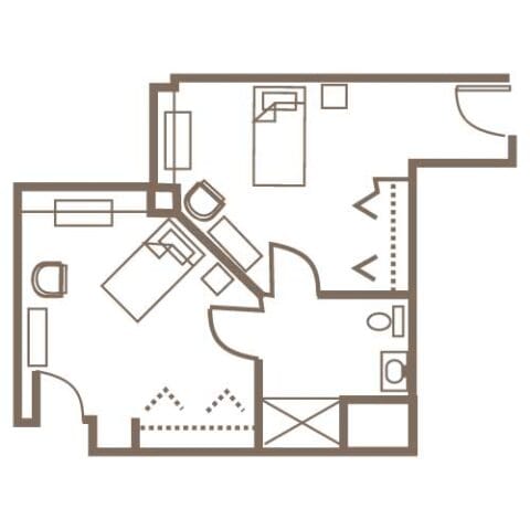 Shared Suite Floor Plan