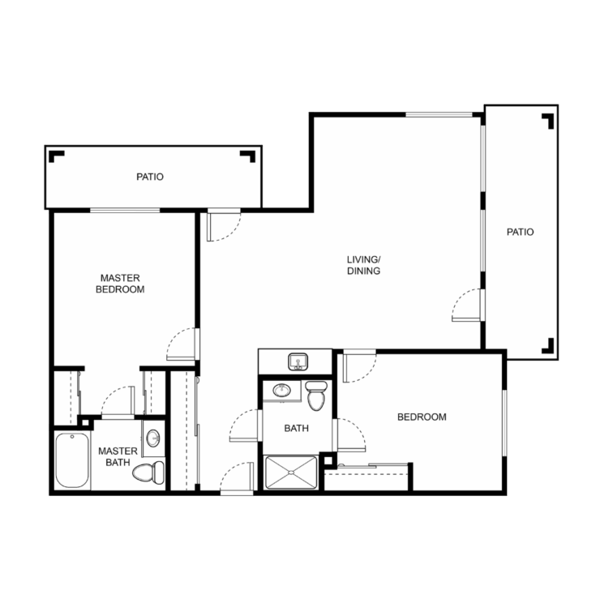 A welcoming floor plan featuring cozy living spaces, perfect for community and c