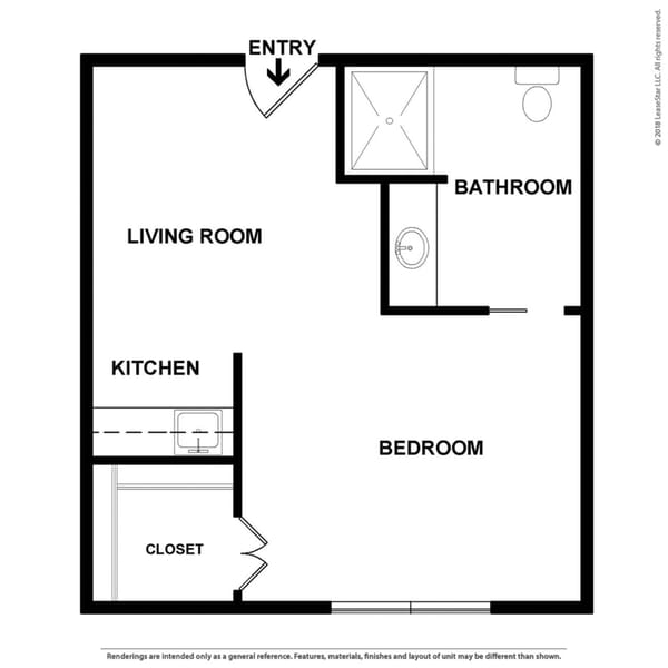 Studio Floor Plan