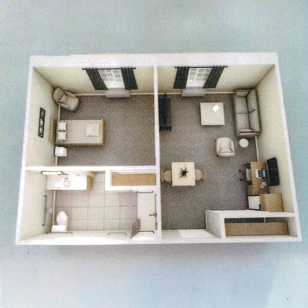 INSPYRE 1 bedroom floor plan