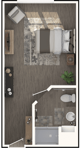 Lotus Memory Care Floor Plan