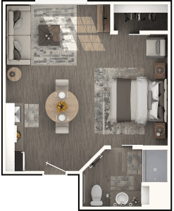 Marigold Studio Floor Plan