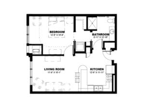 Beech Independent Living Floor Plan