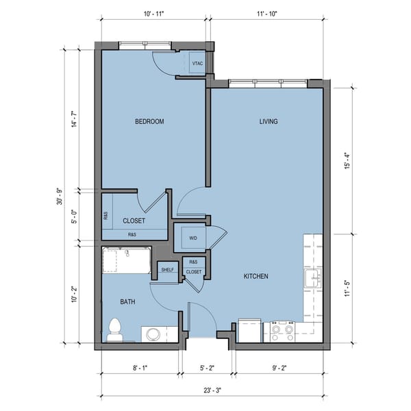 One Bedroom B