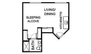 Independent Living Studio A-3