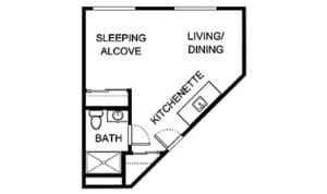 Independent Living Studio A-6