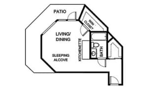 Independent Living Studio A-6