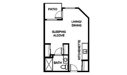 Independent Living Studio A-5