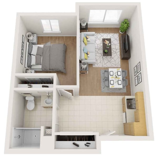 westmont brentwood_1 bed