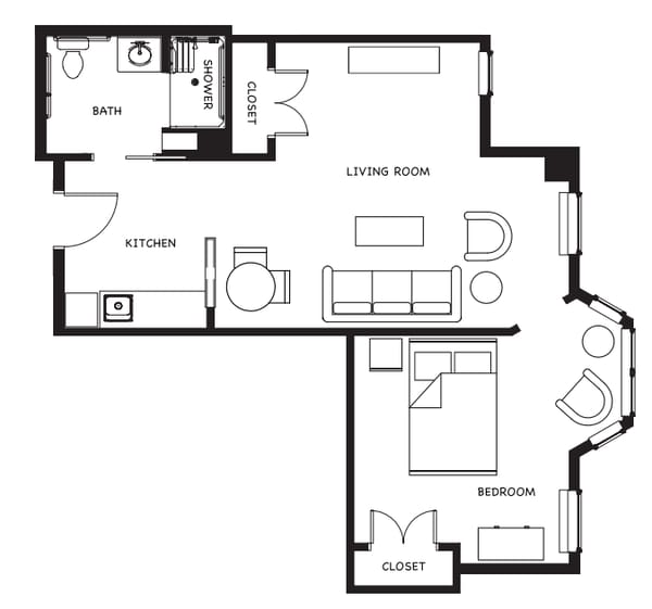 MAGNOLIA DELUXE ONE BEDROOM 2