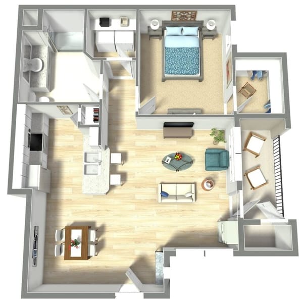 Legacy Oaks of Midlothian | One Bedroom