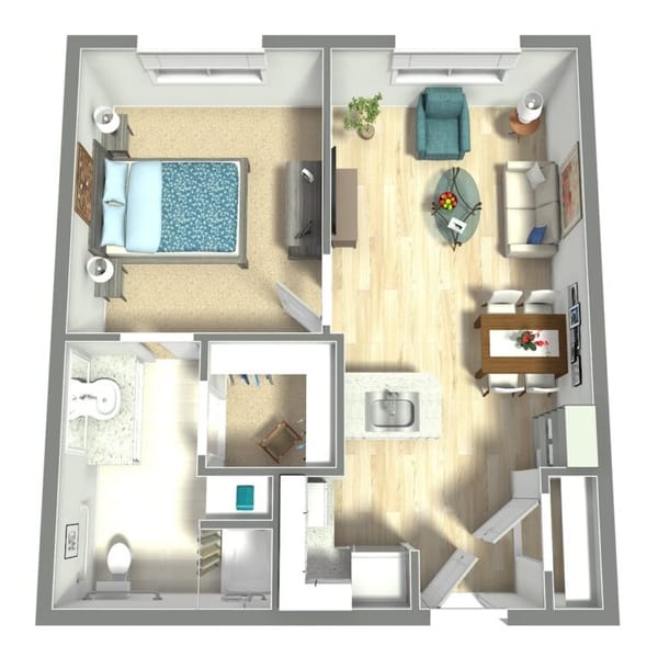 Legacy Oaks of Midlothian | One Bedroom