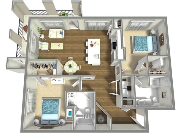 Two Bedroom Deluxe