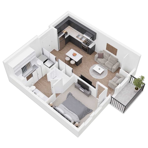 Unit A Floor Plan