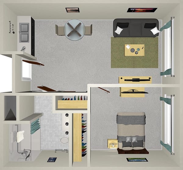 lakeland_1 bed