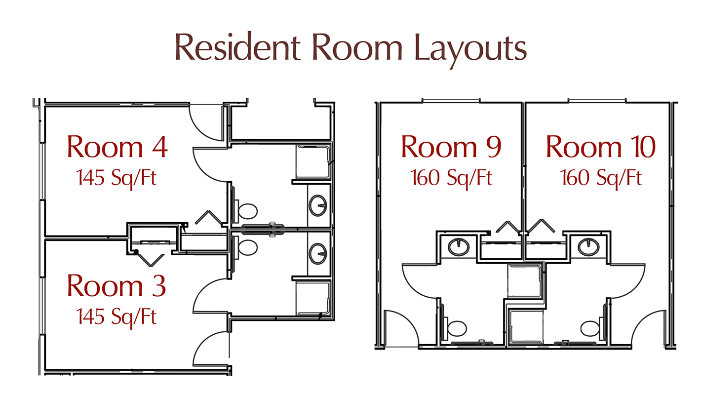 Resident Room Layouts