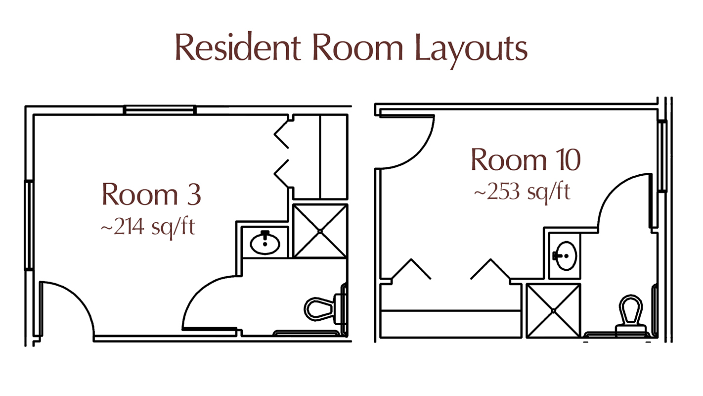 Resident Room Layouts