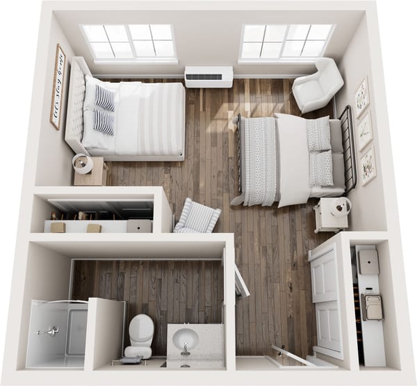 Shared Suite Floor Plan