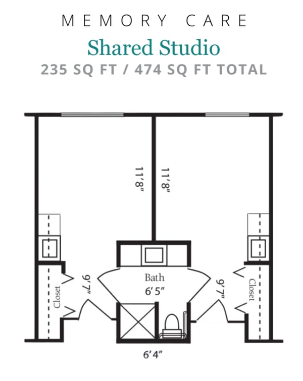 Memory Care Shared Studio