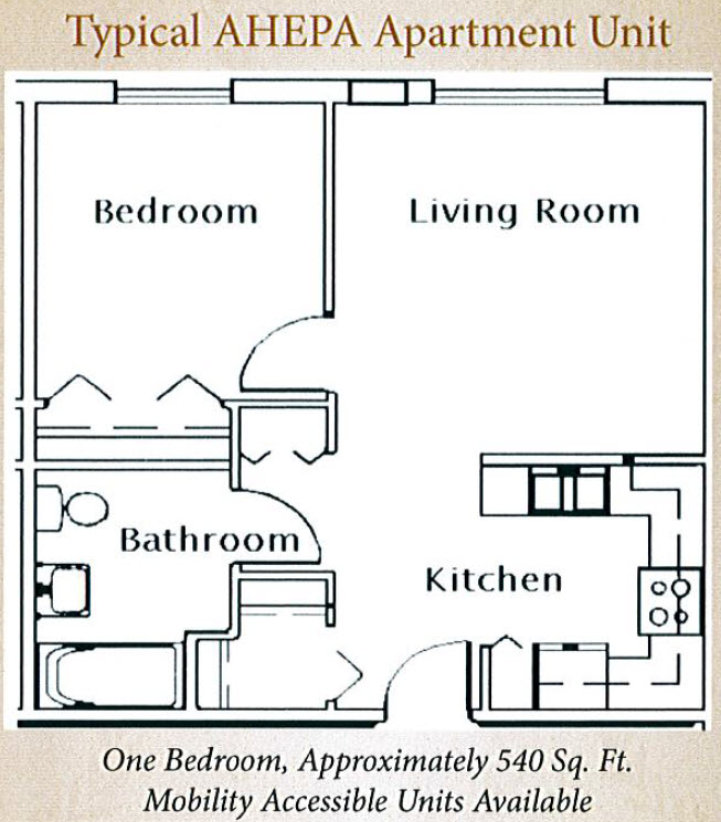 AHEPA Floor Plan