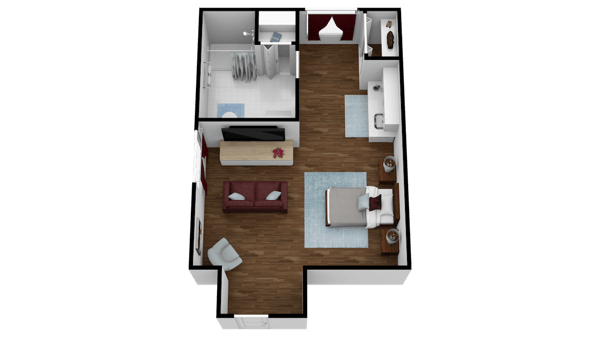 Studio Layout for Curavistas Highline