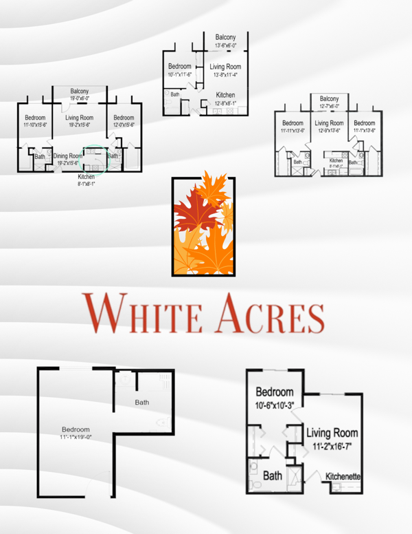 White Acres Floor Plans 2025