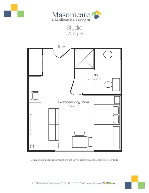 Studio Floor Plan