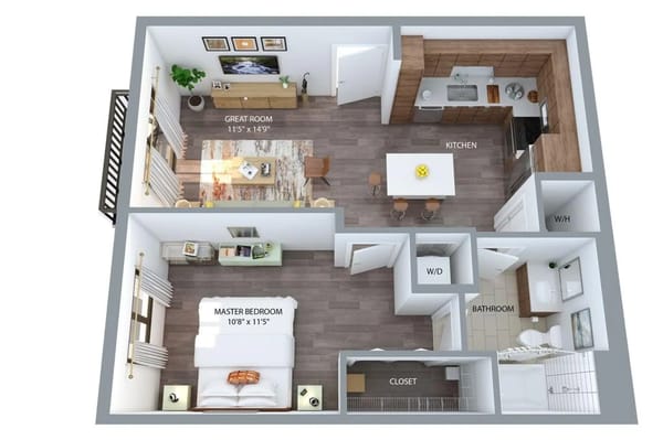 Bella Vista - Floor Plan, Diagram