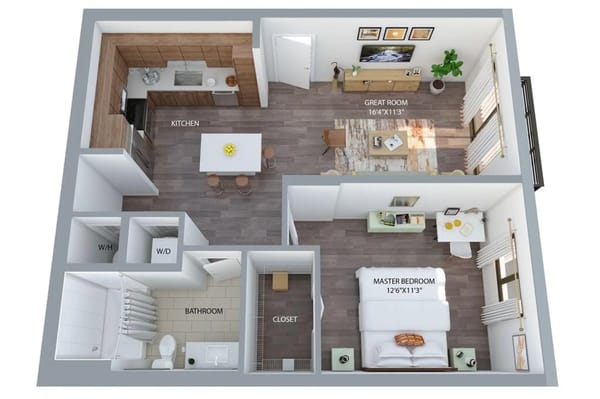Bella Vista - Floor Plan, Diagram