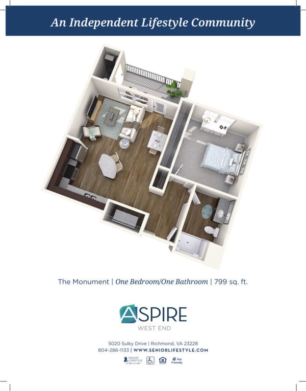 The Monument Floorplan