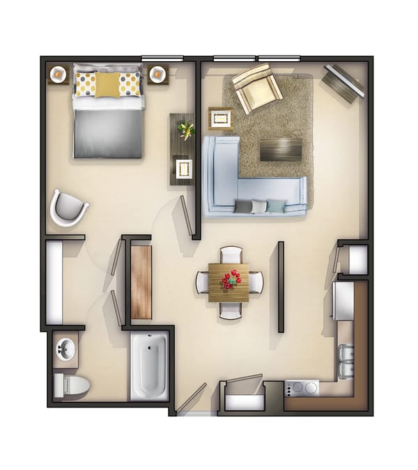 1A Bedroom