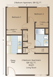 2 Bedroom Apartment