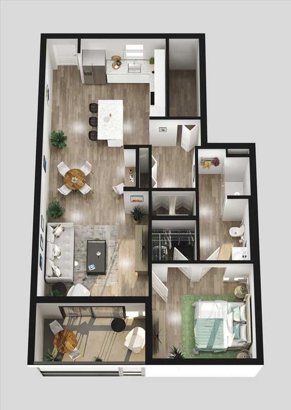 Silver floorplan