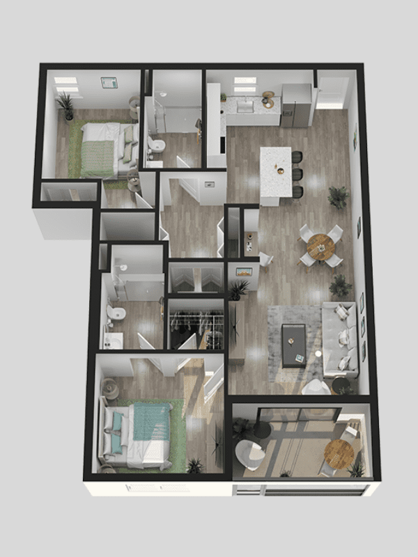 Palmetto floorplan