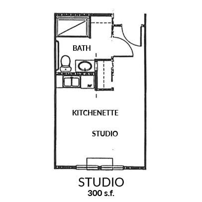 Studio Floor Plan