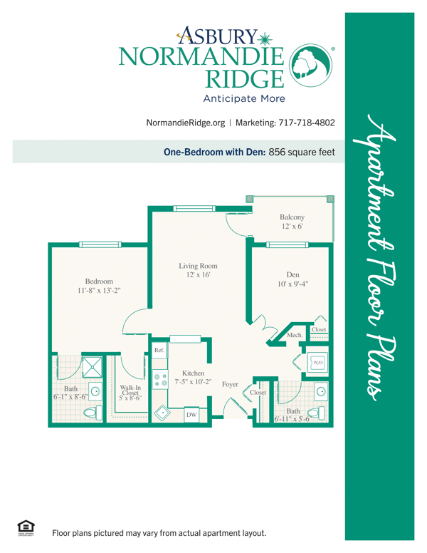 One Bedroom Floorplan