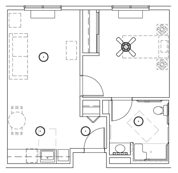 1-Bedroom 'A'