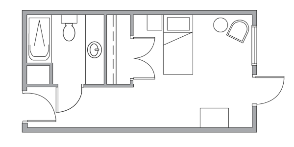 Studio Floorplan