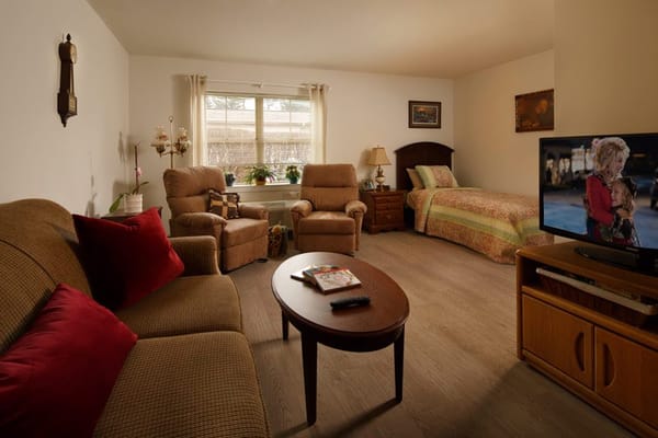 a columbia cottage apartment interior
