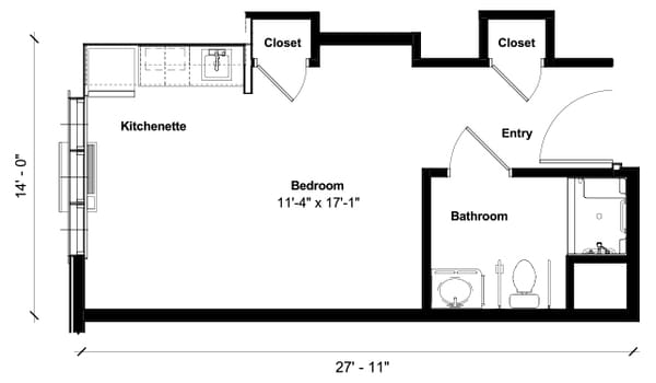 Assisted Living Studio Plus