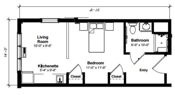 Assisted Living Studio