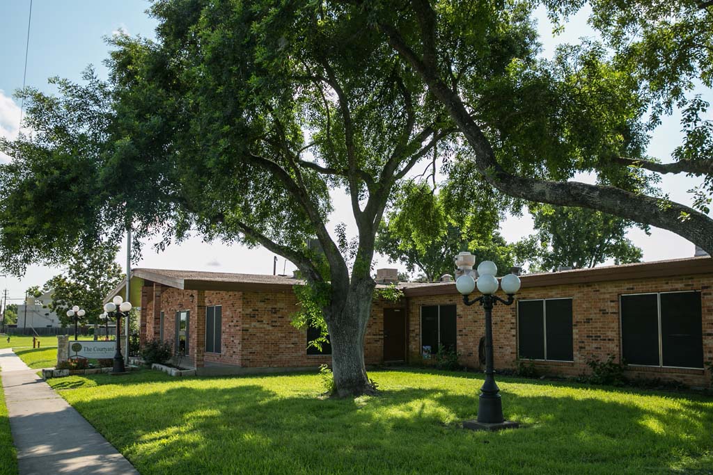 Exterior view of Courtyard Nursing and Rehabilitation facility
