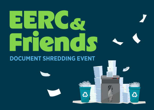 Graphic for document shredding event