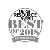 Award logo for Senior Resource Guide's Best of 2018