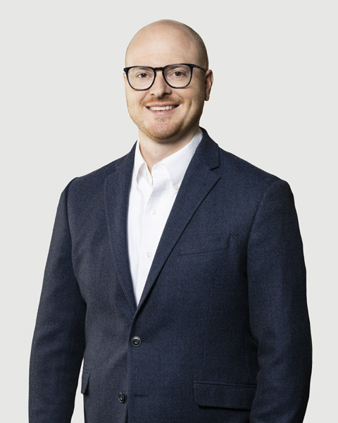 Professional portrait of a man in formal wear